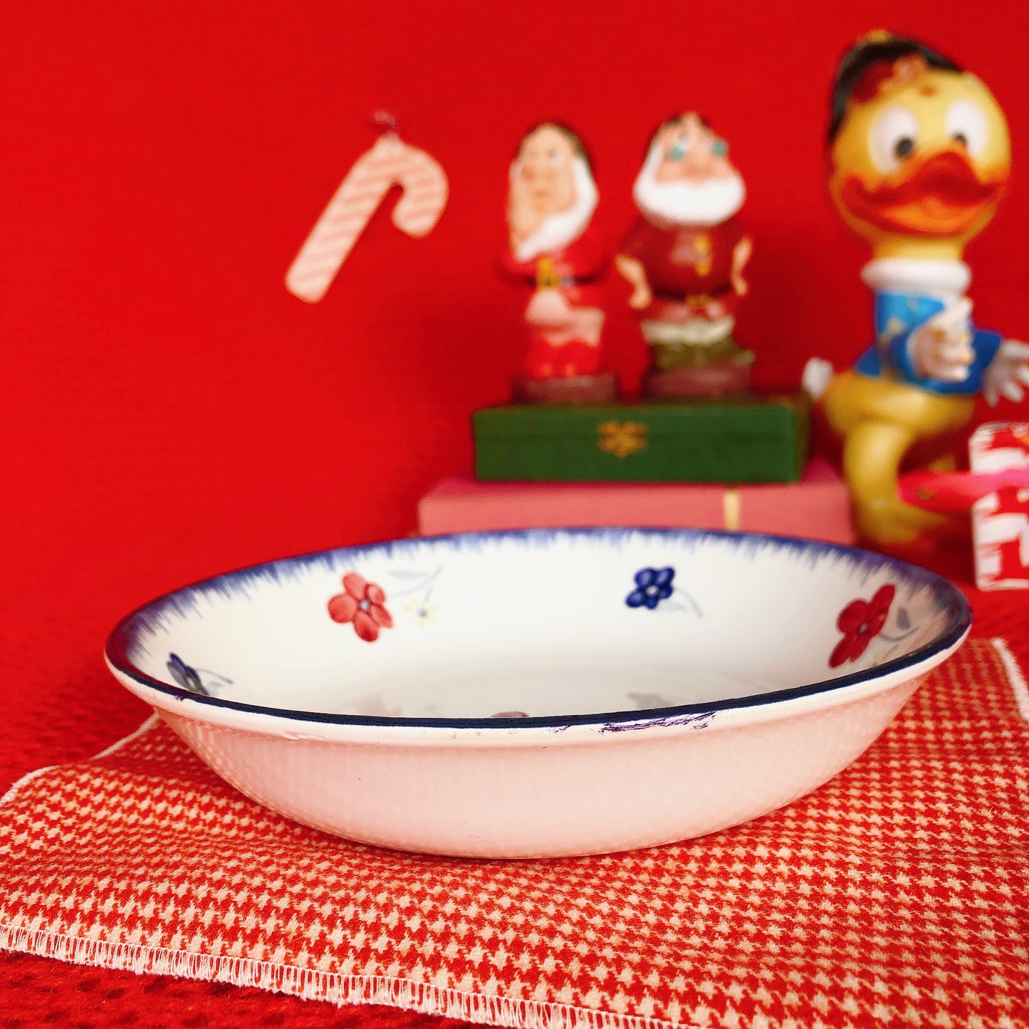 ディゴワンサルグミンヌ 『マリールー』 キャロットプレート・深皿 B フランスアンティーク・ヴィンテージ食器 ブロカント 蚤の市