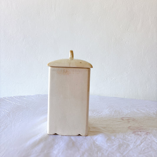 バドンヴィレー コーヒーキャニスター 側面 幾何学模様