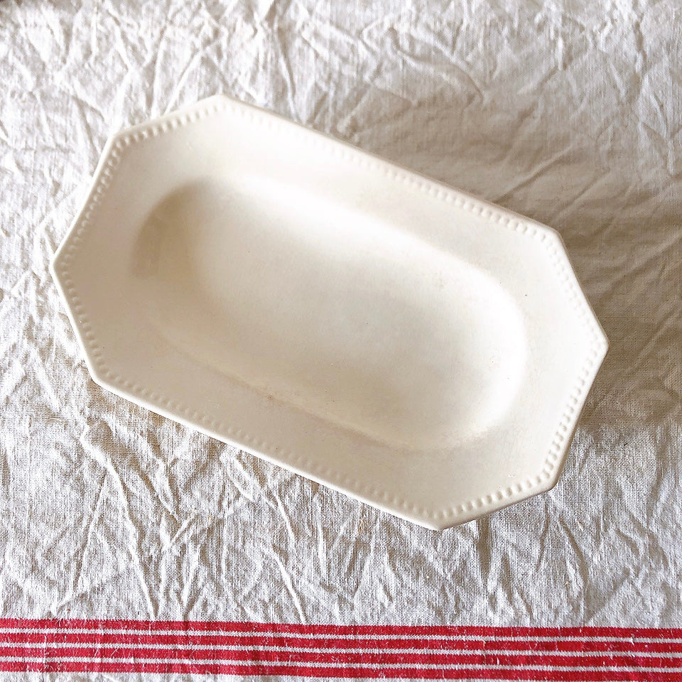 サルグミンヌ オクトゴナルラヴィエ フランスアンティーク食器 アンティーク食器 サルグミンヌ オクトゴナルラヴィエ フランスアンティーク食器