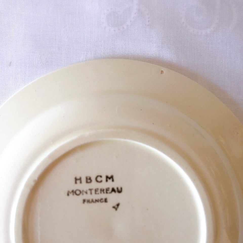 ショワジールロワ HB & Cie Choisy le Roi『ローズ』ディネット 大皿 ランスアンティーク食器 ブロカントアンティーク 蚤の市