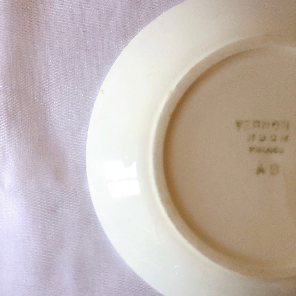ショワジールロワ HB & Cie Choisy le Roi『ローズ』ディネット 大皿 ランスアンティーク食器 ブロカントアンティーク 蚤の市