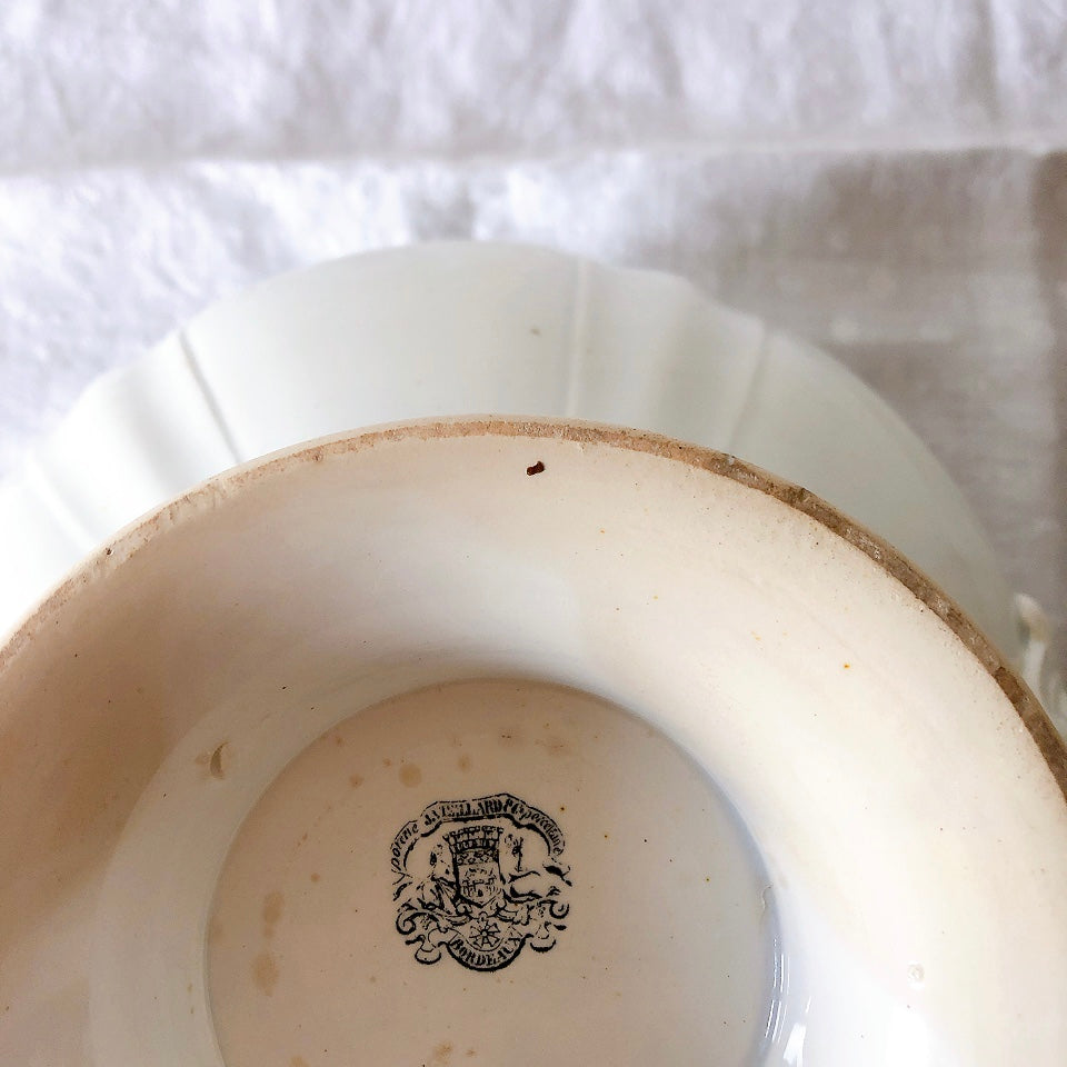 ご予約 フランスアンティーク ヴィエイヤーボルドースーピエール フランスアンティーク食器 ブロカントアンティークス 蚤の市他お纏め