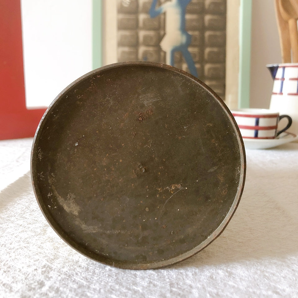 フランスアンティーク PHOSCAO フォスカオ TIN缶 "CHOCOLAT AU LAIT EN POUDRE(ココア)" フランスアンティーク・ヴィンテージ雑貨 ブロカント・蚤の市