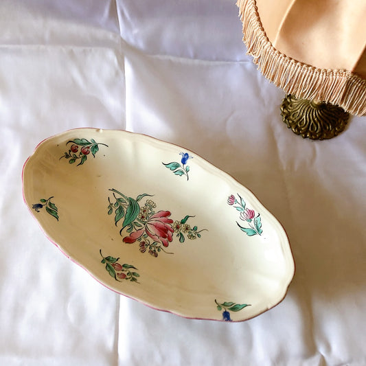 ご予約 リュネヴィル " Réverbère"シリーズ ラヴィエ フランスアンティーク食器 蚤の市 ブロカントアンティークス