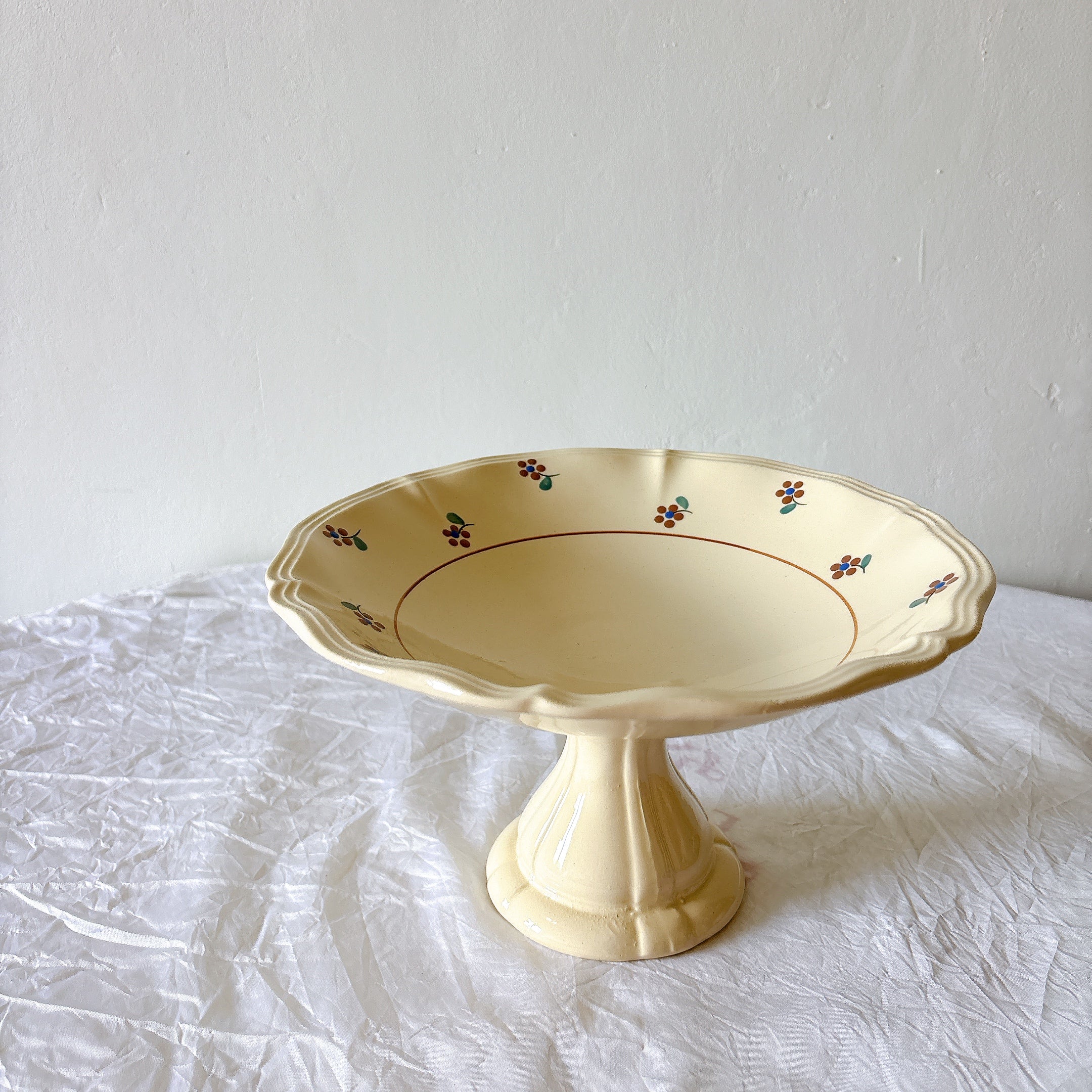 フランス アンティーク サルグミンヌPOMONE りんごの花 コンポティエ ディゴワンサルグミンヌ 花リム アロマンシュ コンポティエ フランス