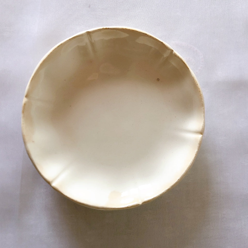 GIEN ジアン ラヴィエ 前菜用皿セット 白 B フランスアンティーク食器 ブロカントアンティーク 蚤の市