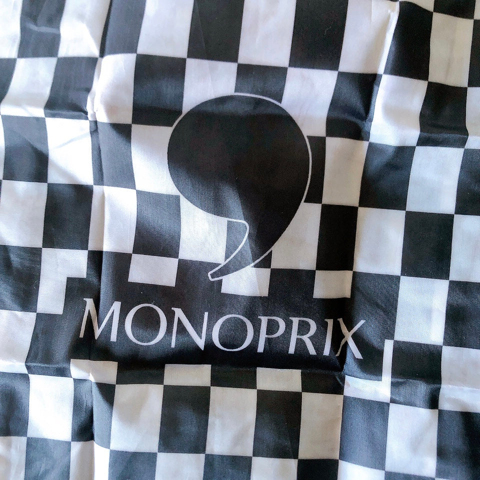 フランス モノプリ(MONOPRIX)エコバック エッフェル塔 フランス土産 フランスエコバック エッフェル塔柄エコバック