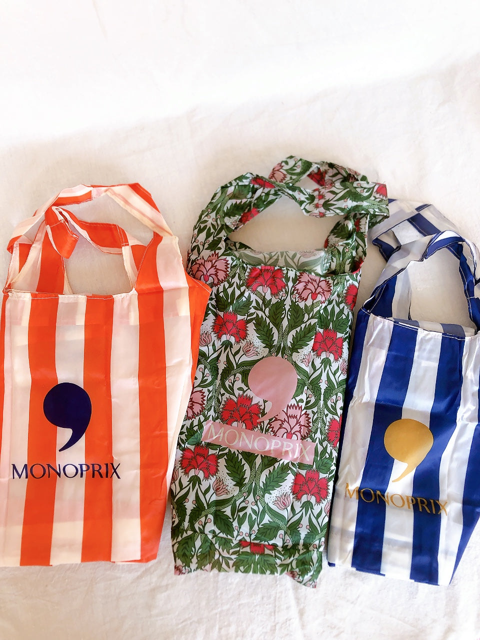 フランス モノプリ(MONOPRIX)エコバック エッフェル塔 フランス土産 フランスエコバック エッフェル塔柄エコバック