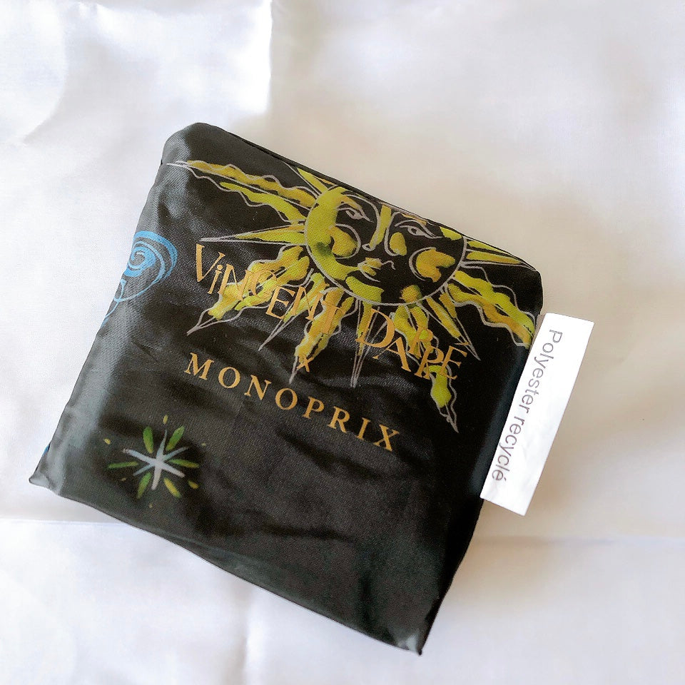 フランス モノプリ(MONOPRIX)エコバック エッフェル塔 フランス土産 フランスエコバック エッフェル塔柄エコバック