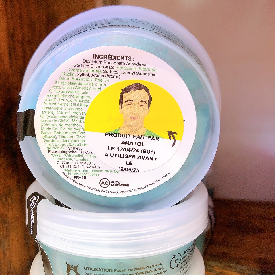 LUSH ラッシュ マウスウォッシュタブレット クレームドマント45g マウスウォッシュ オーラルケア 口臭ケア