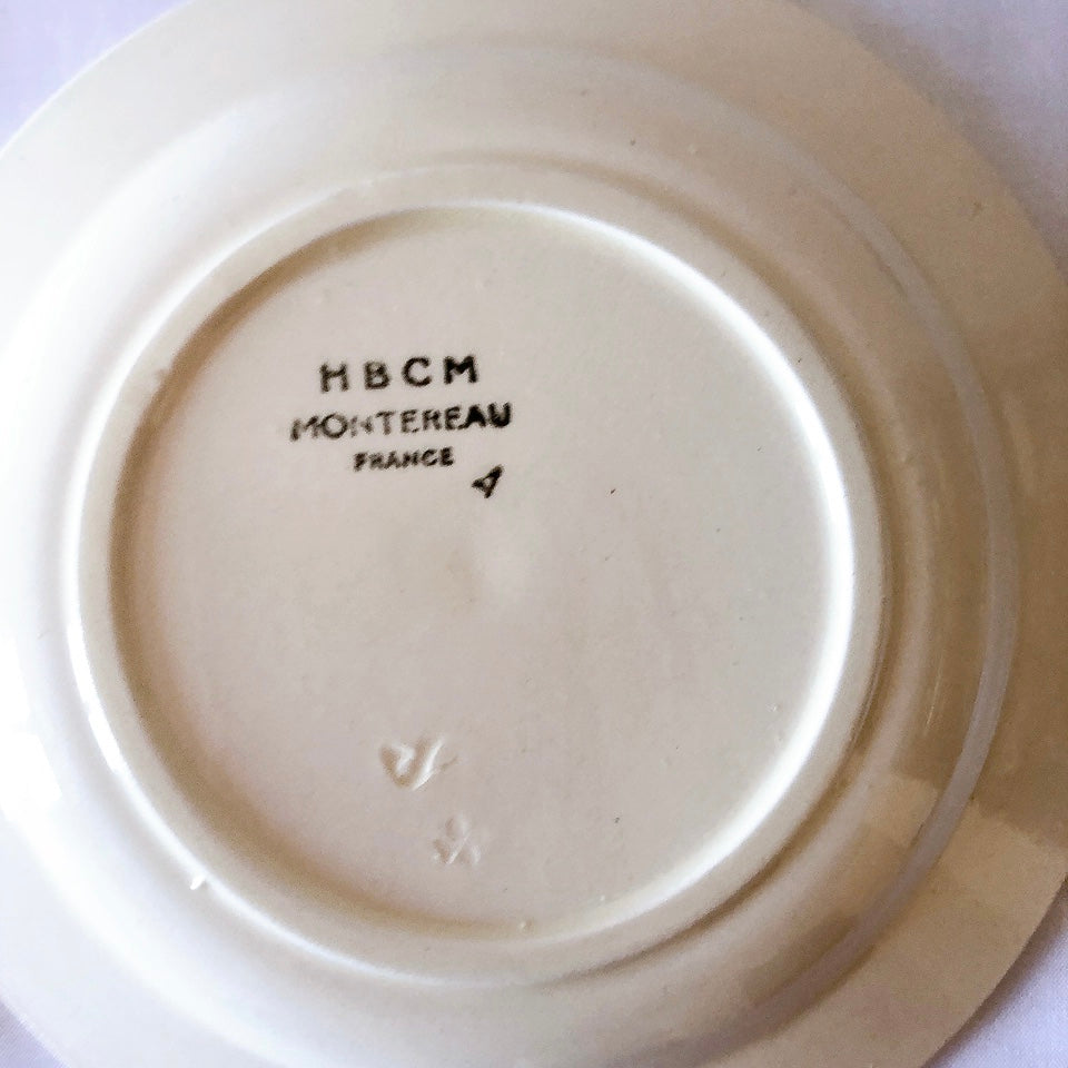 ショワジールロワ HB & Cie Choisy le Roi『ローズ』ディネット 大皿 ランスアンティーク食器 ブロカントアンティーク 蚤の市