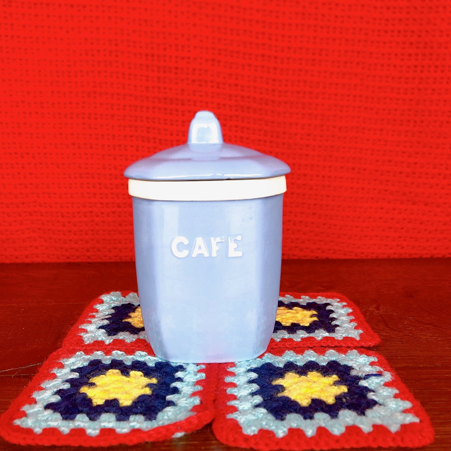 フランスアンティーク ディゴワンサルグミンヌ 陶器キャニスター 5点セット フランスアンティーク食器 ブロカント 蚤の市