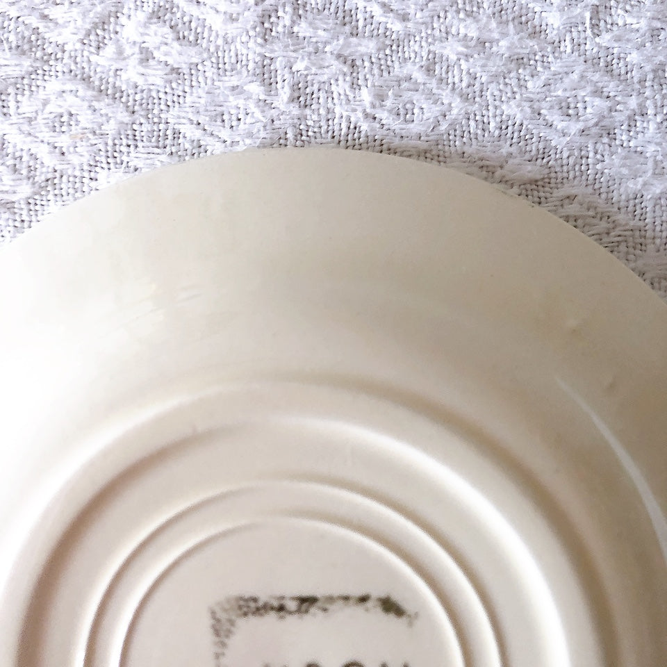 ショワジールロワ HB & Cie Choisy le Roi『ローズ』ディネット ディナープレート 平皿 A フランスアンティーク食器 ブロカントアンティーク 蚤の市