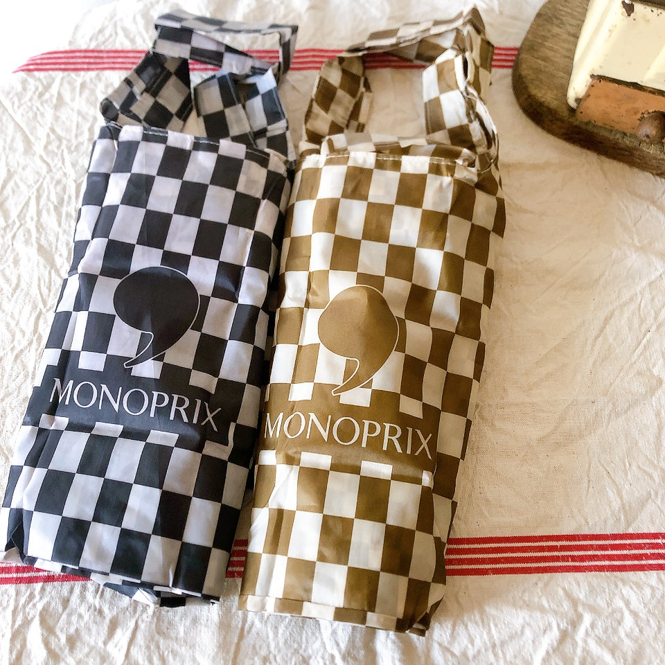 フランス モノプリ(MONOPRIX)エコバック エッフェル塔 フランス土産 フランスエコバック エッフェル塔柄エコバック