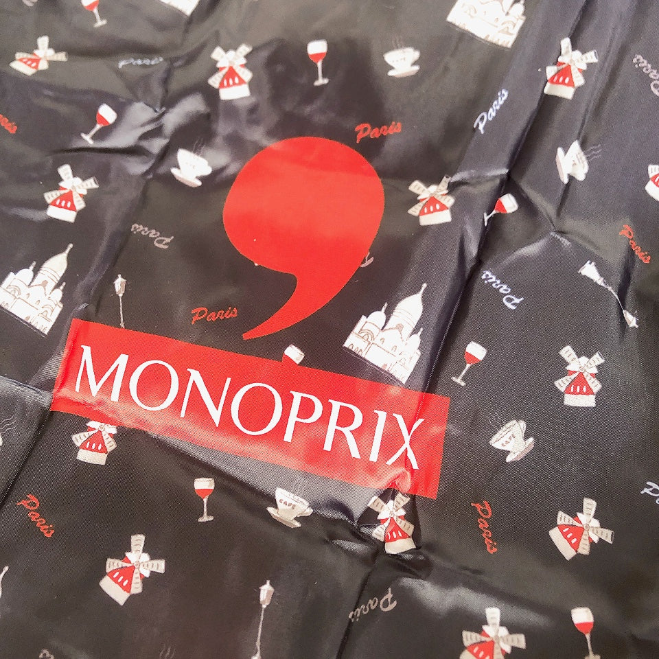 フランス モノプリ(MONOPRIX)エコバック エッフェル塔 フランス土産 フランスエコバック エッフェル塔柄エコバック