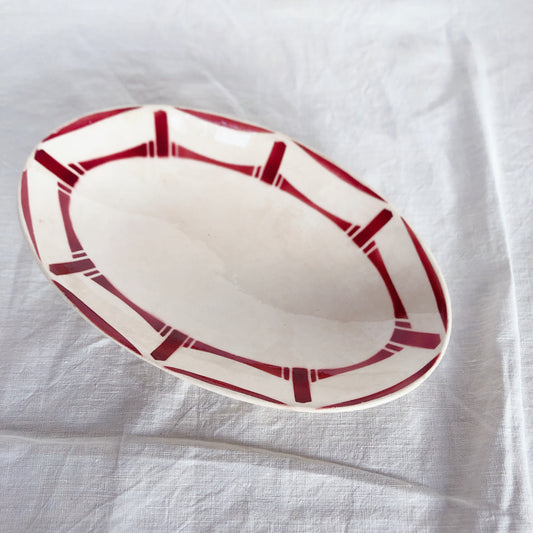 Badonviller バドンヴィレー ラヴィエ LOUISE ルイーズモデル フランスアンティーク食器 ブロカント 蚤の市