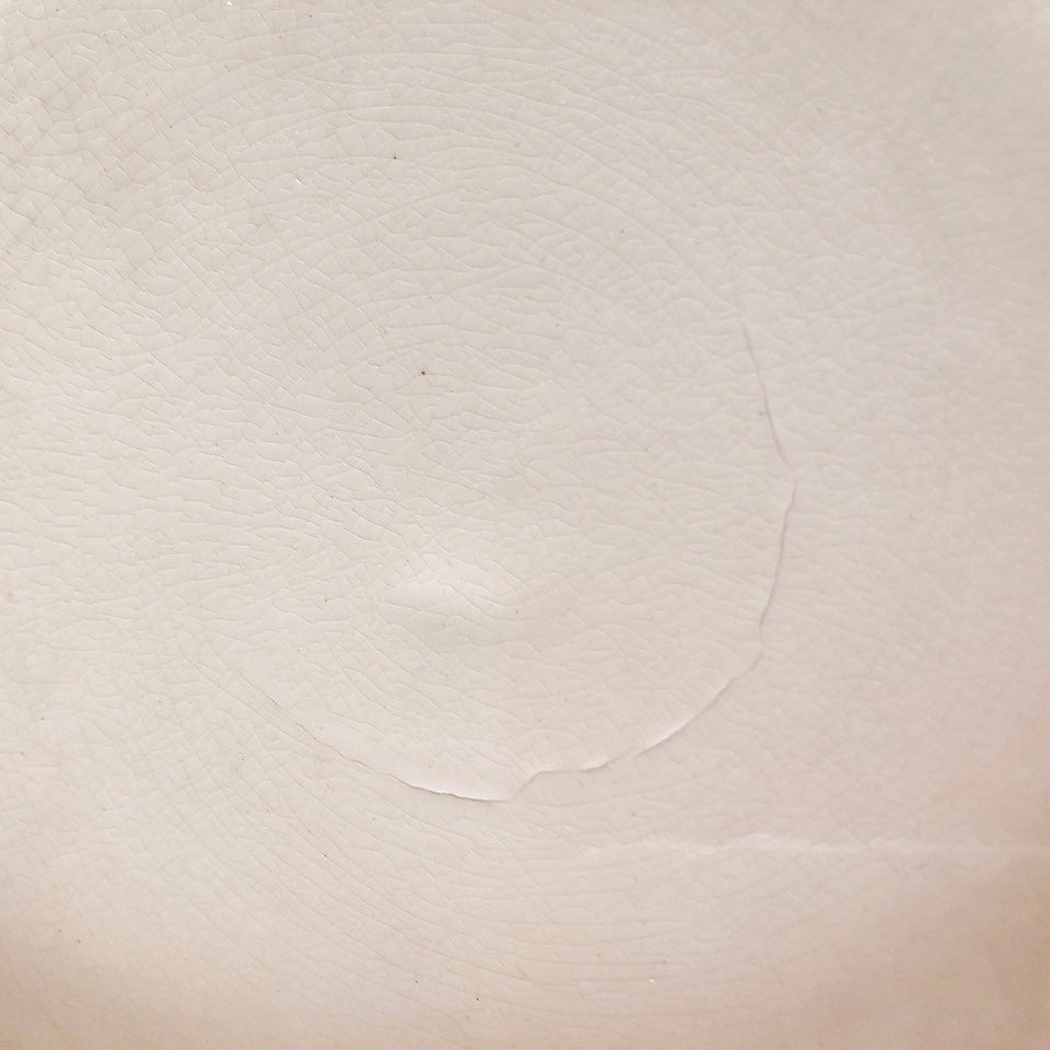 クレイユモントロー オクトゴナル コンポティエ コンポ―ト皿 フランスアンティーク食器 アンティーク食器 ブロカントアンティーク 蚤の市