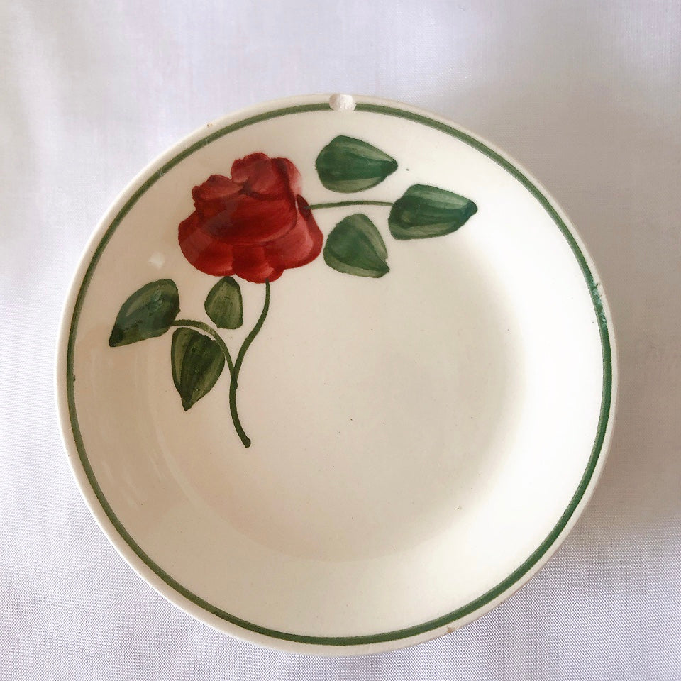 ショワジールロワ HB & Cie Choisy le Roi『ローズ』ディネットカップアンドソーサーセット フランスアンティーク食器 ブロカントアンティーク 蚤の市
