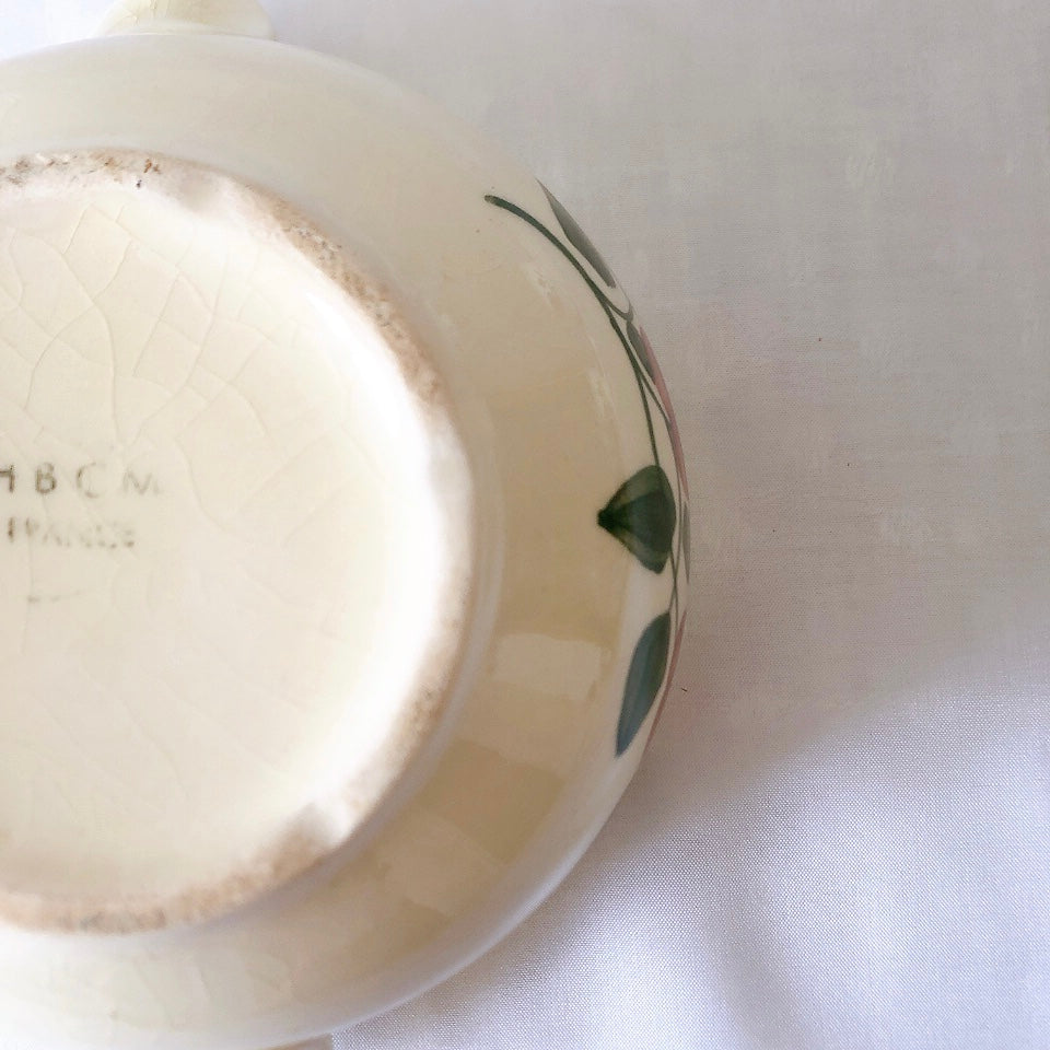 ショワジールロワ HB & Cie Choisy le Roi『ローズ』ディネットスーピエール スープチュリーン ランスアンティーク食器 ブロカントアンティーク 蚤の市