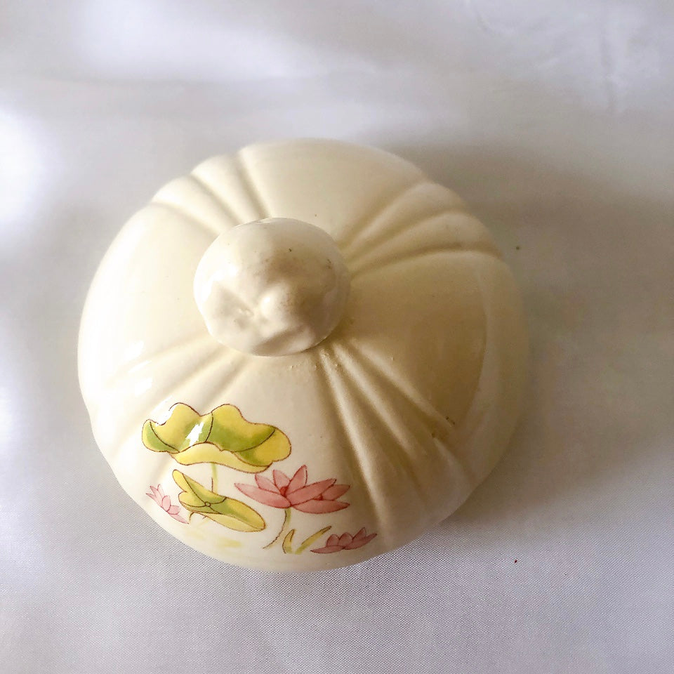 ディゴワンサルグミンヌ Digoin&sarreguemines Lotus ロチュス コーヒー/ティーポット&カップ&ソーサー フランスアンティーク食器 ブロカントアンティーク 蚤の市