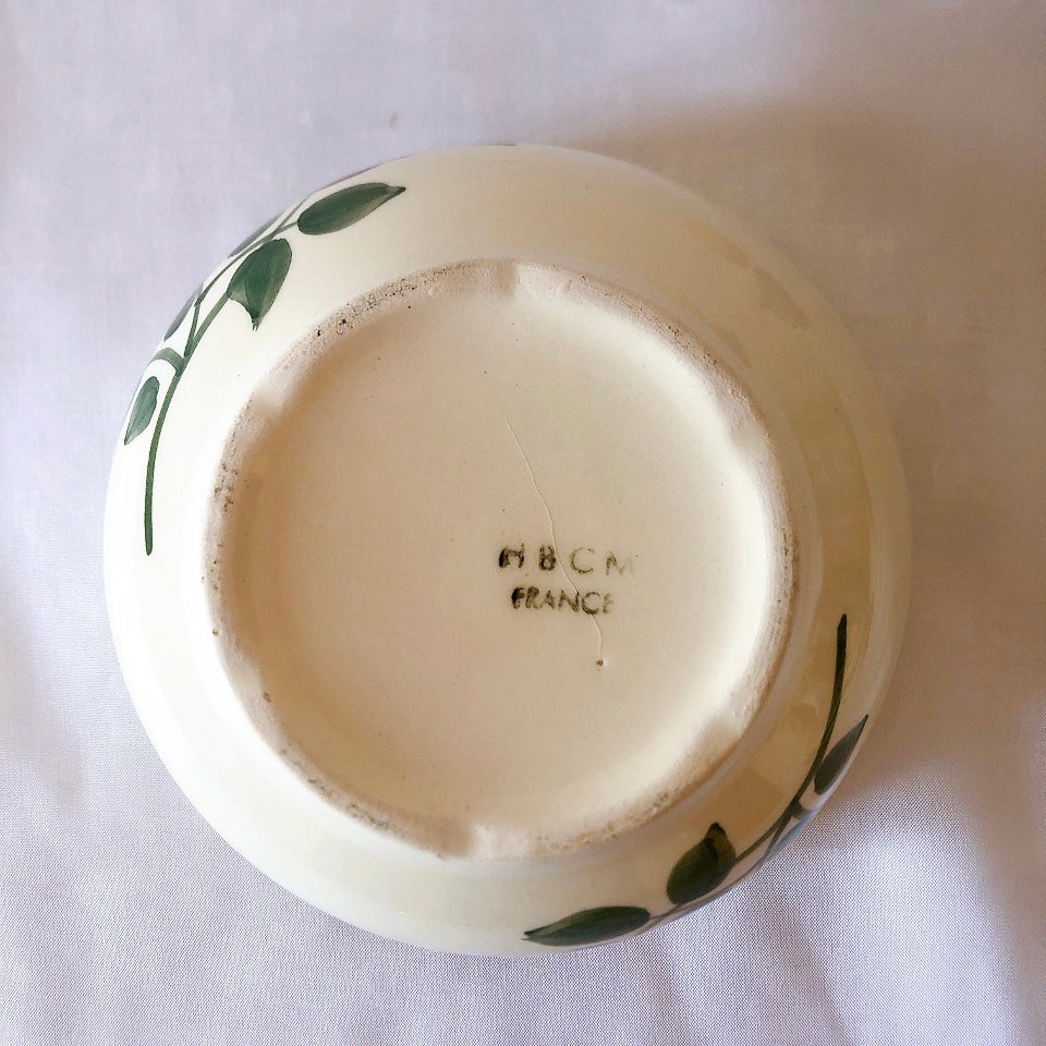 ショワジールロワ HB & Cie Choisy le Roi『ローズ』ディネット サラディエ ボウル ランスアンティーク食器 ブロカントアンティーク 蚤の市