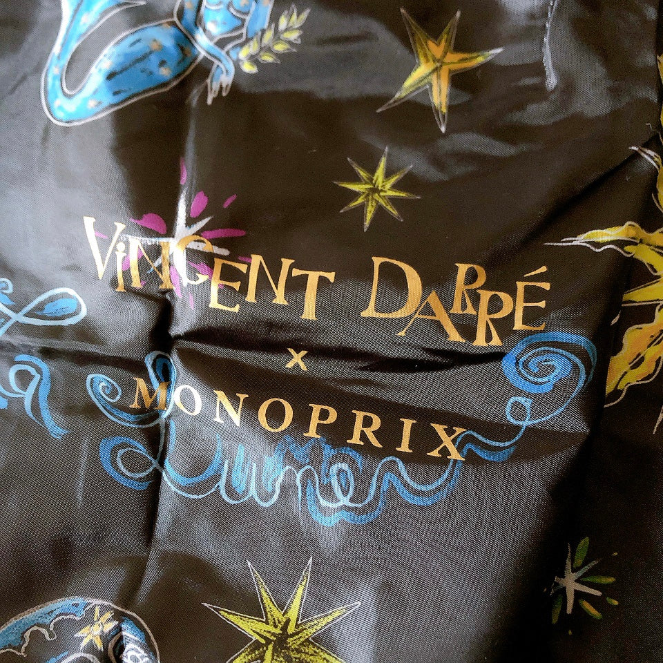 フランス モノプリ(MONOPRIX)エコバック エッフェル塔 フランス土産 フランスエコバック エッフェル塔柄エコバック