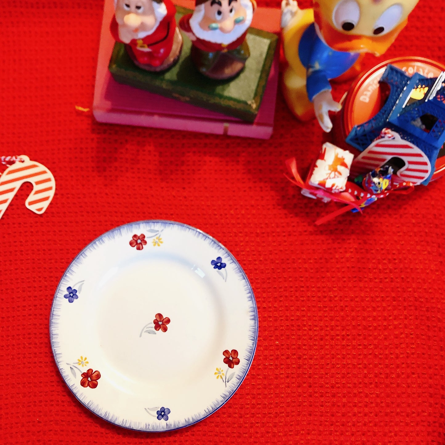 ディゴワンサルグミンヌ 『マリールー』 ディナープレート・平皿 B フランスアンティーク・ヴィンテージ食器 ブロカント 蚤の市