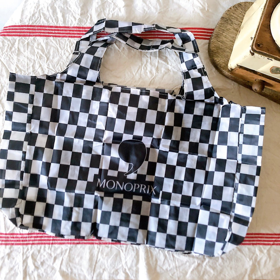 フランス モノプリ(MONOPRIX)エコバック エッフェル塔 フランス土産 フランスエコバック エッフェル塔柄エコバック