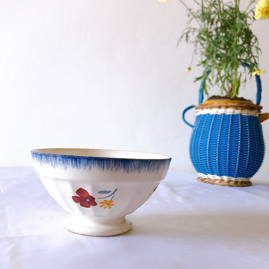 ディゴワンサルグミンヌ カフェオレボウル マリールー B フランスアンティーク食器 ブロカントアンティーク 蚤の市