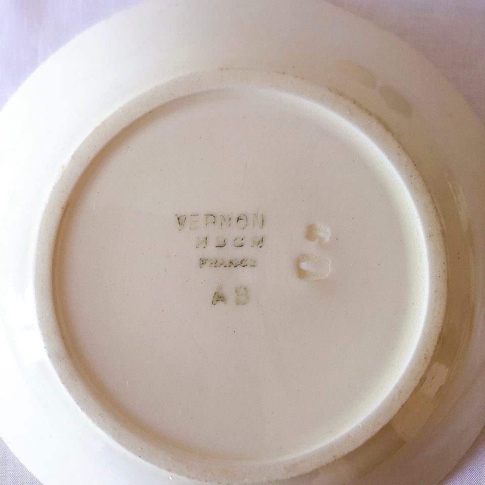 ショワジールロワ HB & Cie Choisy le Roi『ローズ』ディネット 大皿 ランスアンティーク食器 ブロカントアンティーク 蚤の市