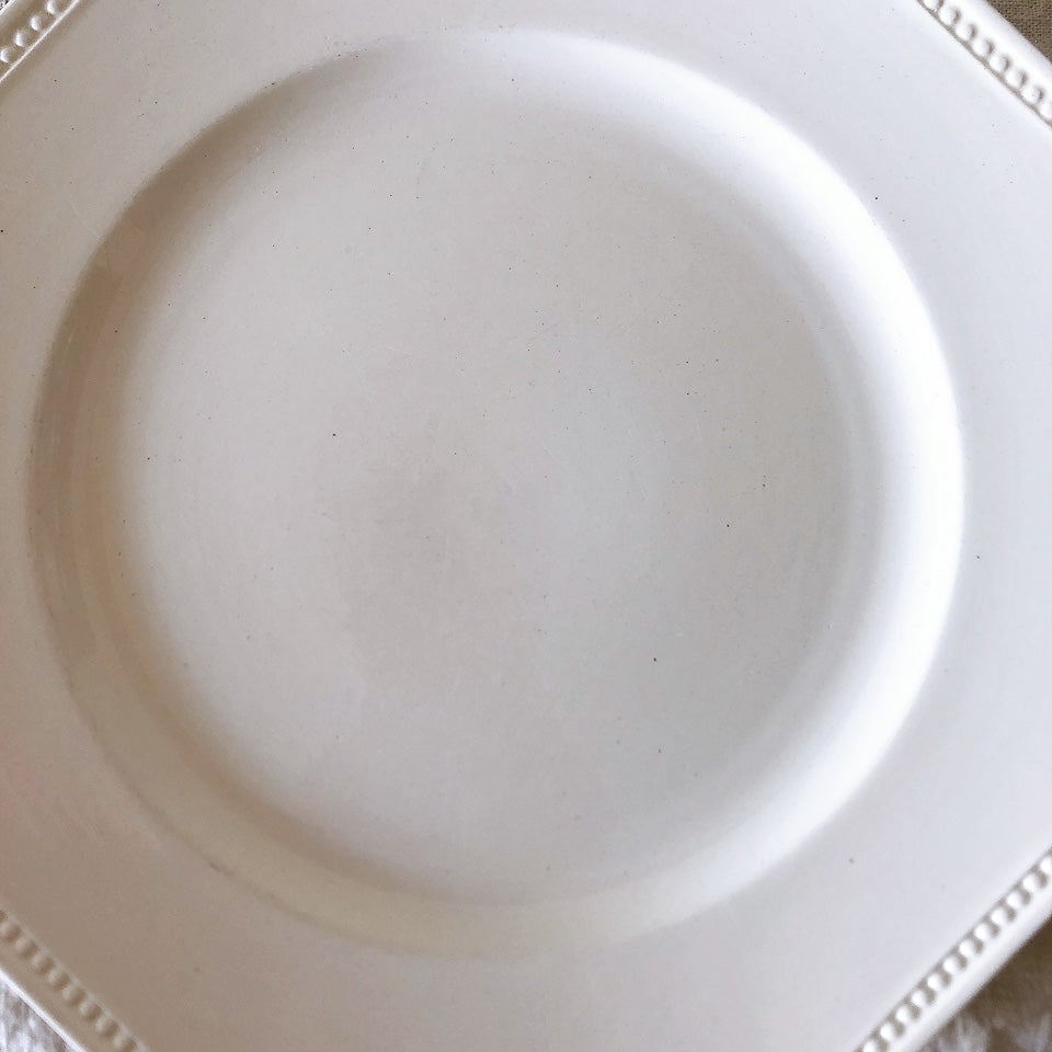 サルグミンヌ オクトゴナルディナープレート B フランスアンティーク食器 アンティーク食器 フランスブロカント・蚤の市