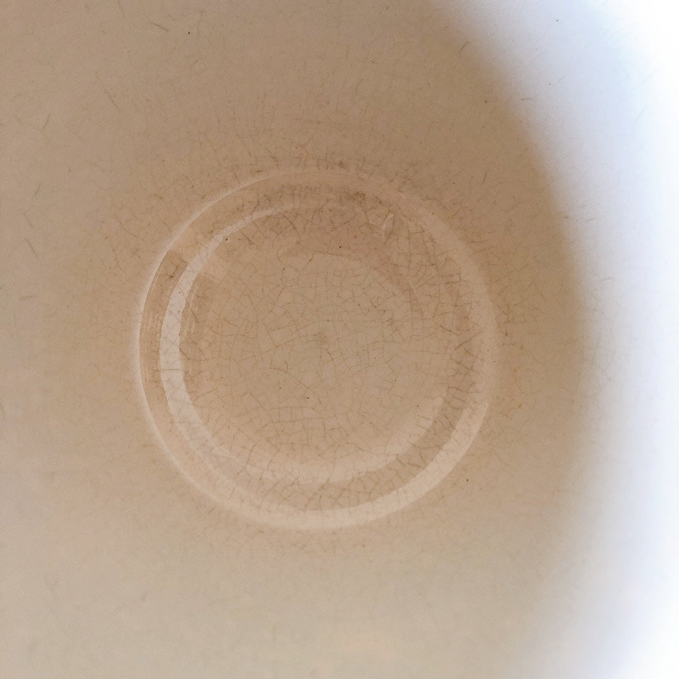 リュネヴィル " Réverbère"シリーズ カフェオレボウル B フランスアンティーク食器 蚤の市 ブロカントアンティークス