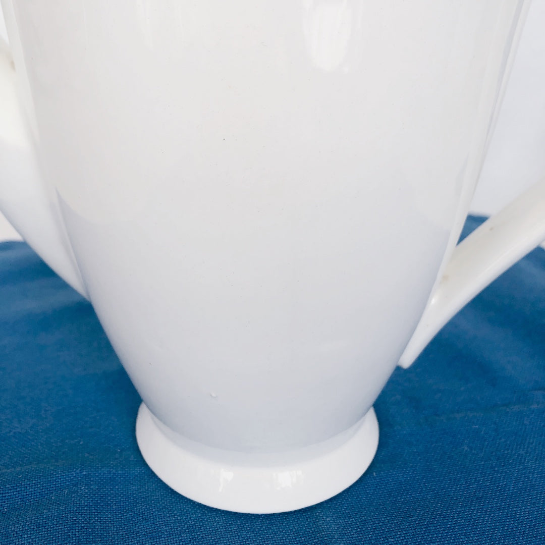 ディゴワンサルグミンヌ Digoin&sarregumines コーヒー/ティーポット ”JACQUOT” ブルー フランスアンティーク食器 ブロカント 蚤の市