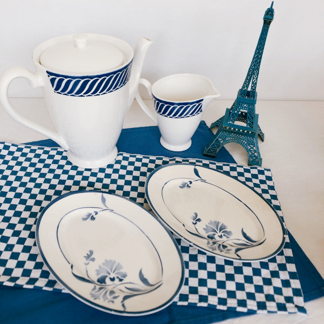ジアン GIEN ラヴィエ 『ALBERIC』A フランスアンティーク/ビンテージ食器 ブロカント 蚤の市