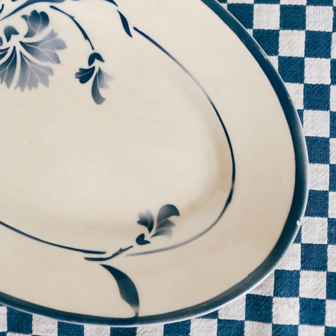 ジアン GIEN ラヴィエ 『ALBERIC』B フランスアンティーク/ビンテージ食器 ブロカント 蚤の市