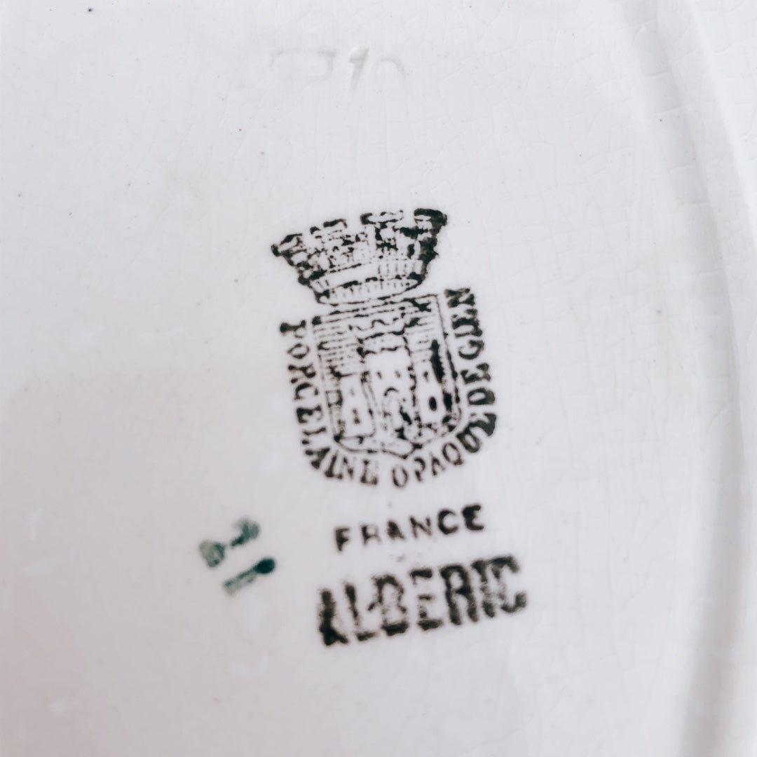 ジアン GIEN ラヴィエ 『ALBERIC』B フランスアンティーク/ビンテージ食器 ブロカント 蚤の市