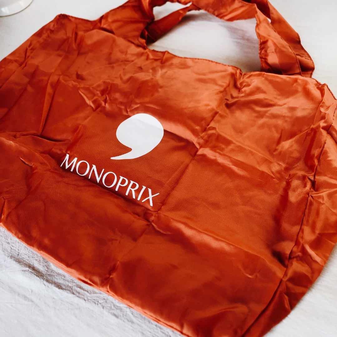 フランス モノプリ(MONOPRIX)エコバック エッフェル塔 フランス土産 フランスエコバック エッフェル塔柄エコバック