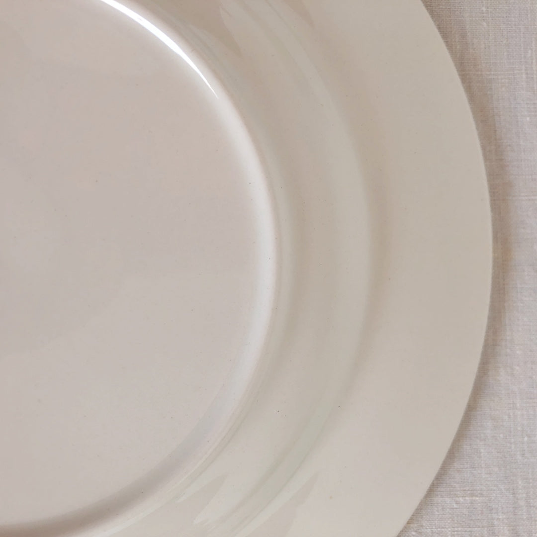 ディゴワンサルグミンヌ 『BASQUE』バスク柄 プレート ・平皿『レッド・ブルー』E フランスアンティーク食器 フランス蚤の市・ブロカント バスク柄ディナープレート