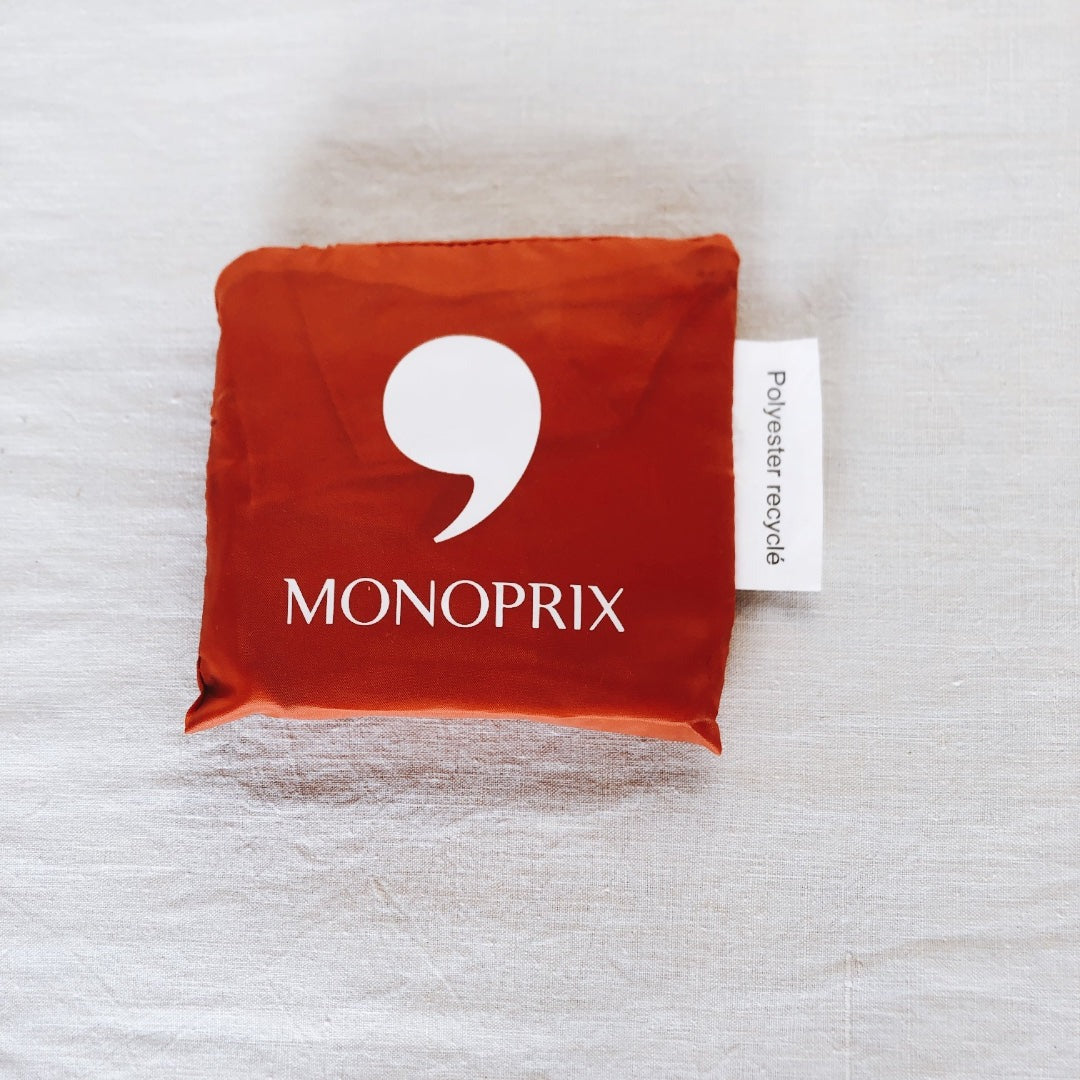 フランス モノプリ(MONOPRIX)エコバック エッフェル塔 フランス土産 フランスエコバック エッフェル塔柄エコバック