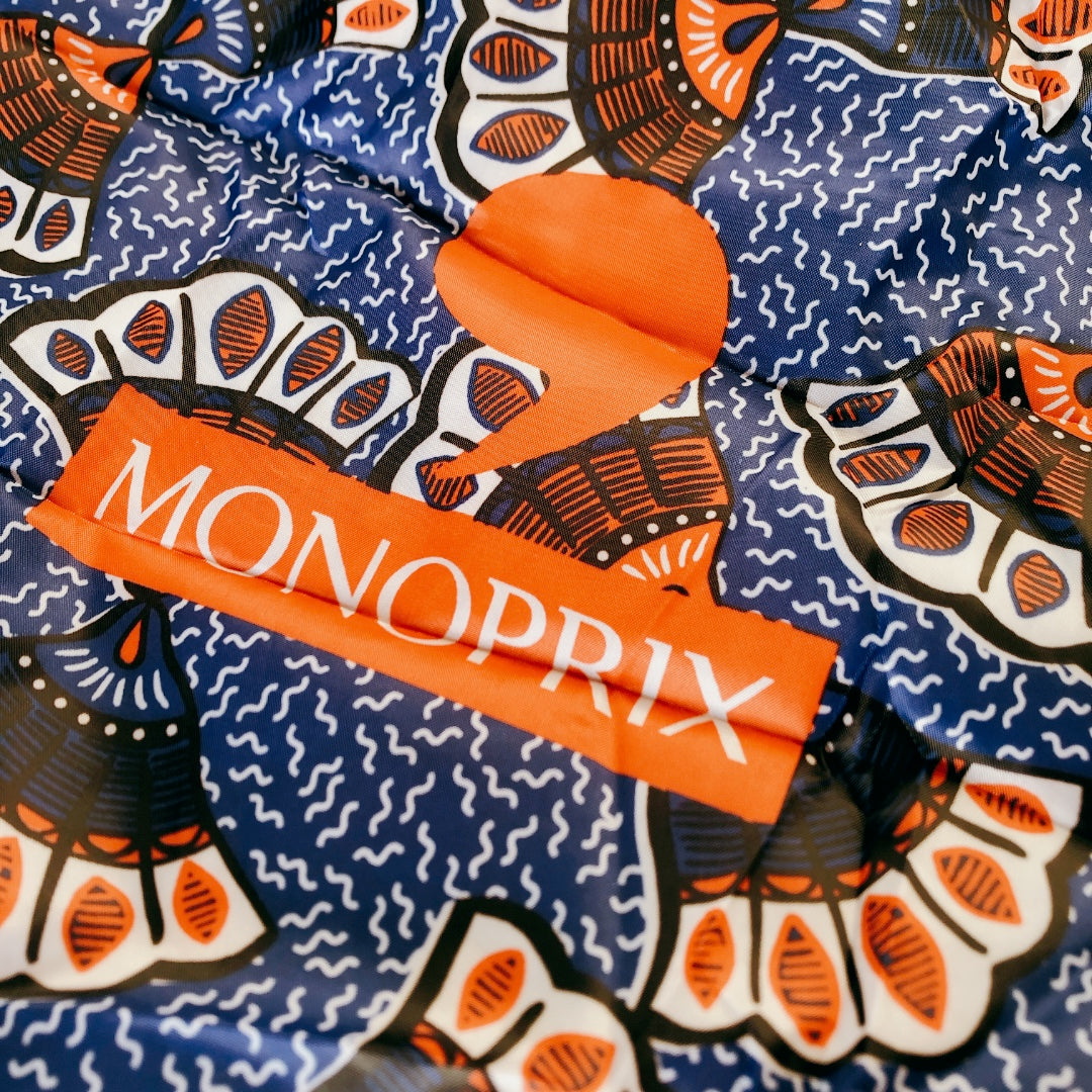 フランス モノプリ(MONOPRIX)エコバック エッフェル塔 フランス土産 フランスエコバック エッフェル塔柄エコバック