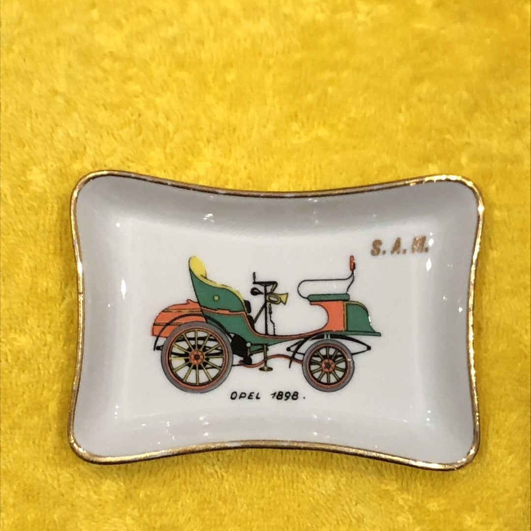 リモージュ,クラシックカー,コレクション,飾り皿 5点セット