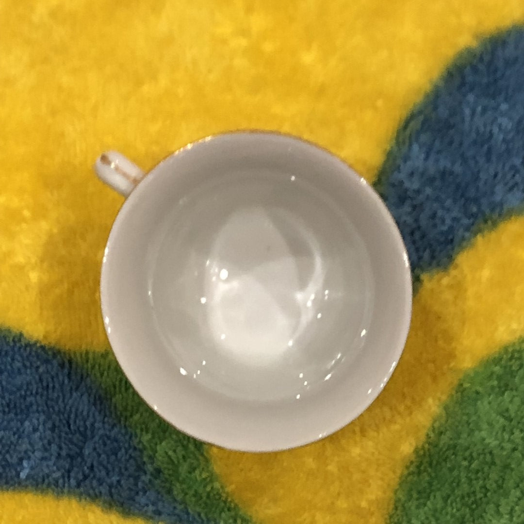 フランスヴィンテージのコーヒーカップ,6.8㎝