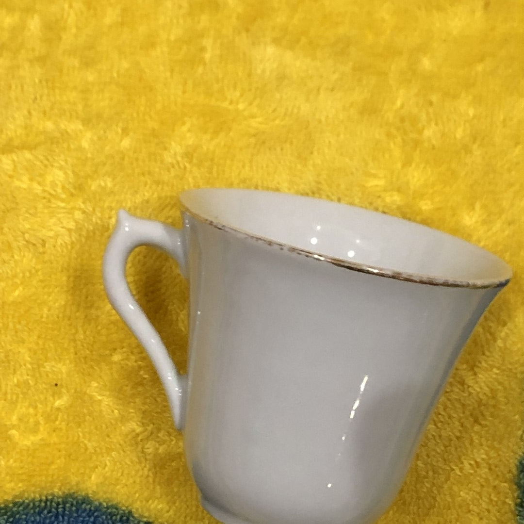 フランスヴィンテージのコーヒーカップ,6.8㎝