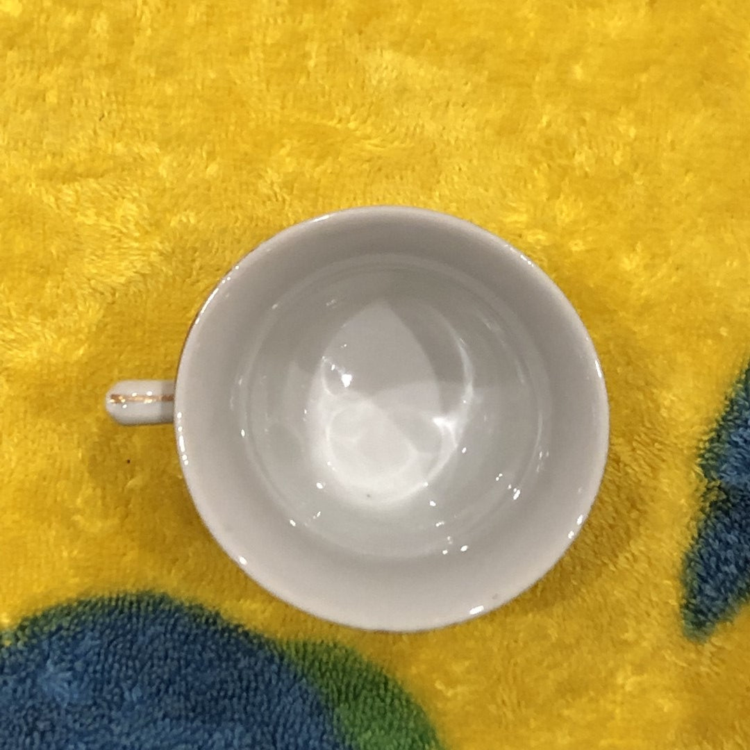 フランスヴィンテージのコーヒーカップ,6.8㎝