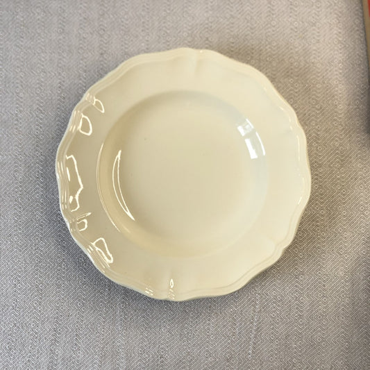 フランスアンティーク ディゴワン・サルグミンヌ 花リム スーププレート 深皿 24.5㎝ A