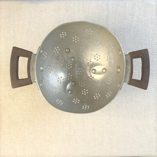 フランス ヴィンテージ コランダー(水切り)アルミ製