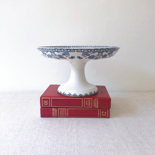 フランス U&C sarreguemines サルグミンヌ アンティーク コンポティエ コンポート皿 ”NOISETTES”