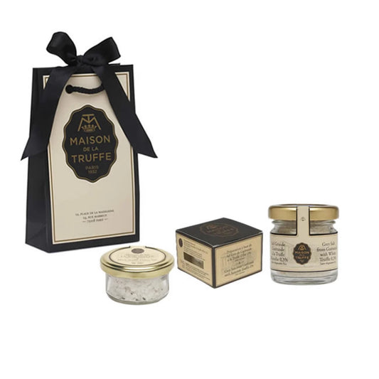 フランス 老舗トリュフ専門店 メゾンドトリュフ・塩トリュフ3点セット フランスお取り寄せ フランス土産