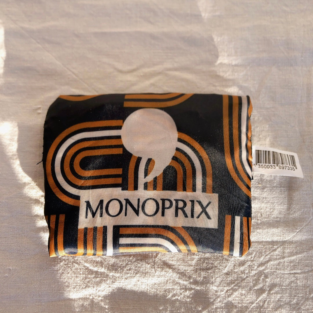 フランス モノプリ(MONOPRIX)エコバック エッフェル塔 フランス土産 フランスエコバック エッフェル塔柄エコバック