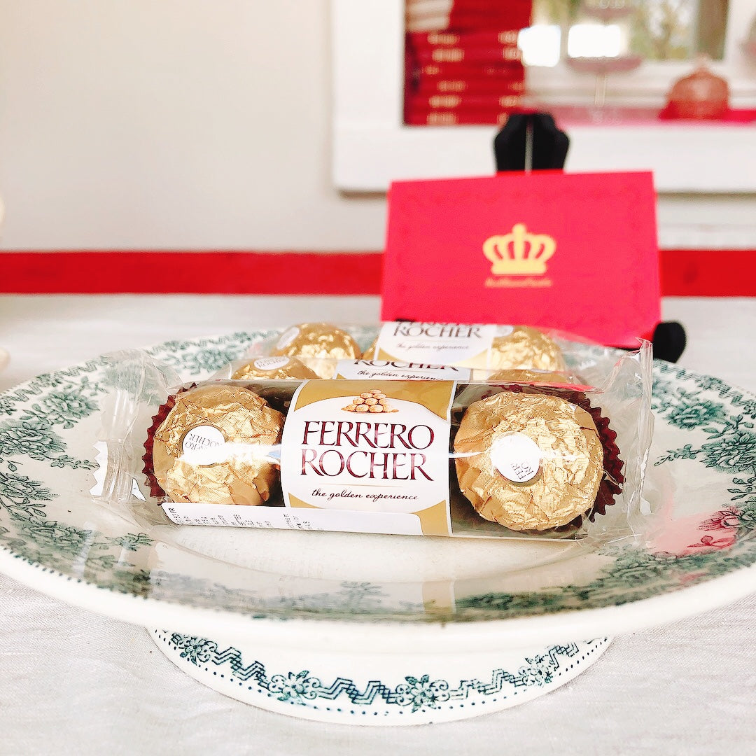 チョコレート FERRERO フェレロ ロシェ 3個入り イタリア製